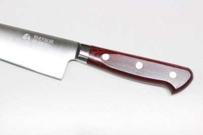 スーパーゴールド 牛刀 ワインレッド 180mm #0241418 製造元