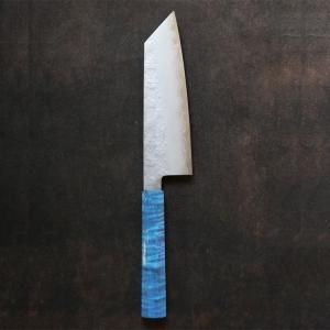 翁流 銀三 本鍛錬 出刃 刃渡り 180mm 本霞研 #2200027 翁流 銀三 本鍛錬 出刃 刃渡り 180mm 本霞研 #2200027