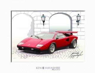 ランボルギーニ イラスト - 林部研一 KEN-1 HAYASHIBE Car