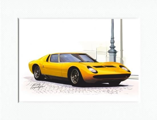 ミウラ TLV ランボルギーニ ミウラ S (金) (ミニカー) - ホビーサーチ