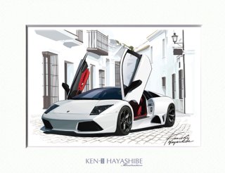 Murcielago LP640(white