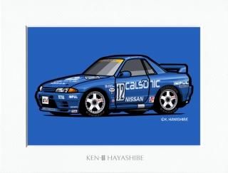 日産R32カルソニックGTRポスター - メルカリ