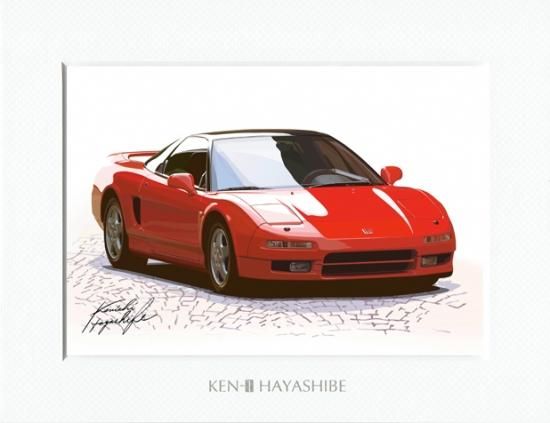 ホンダ NSX イラスト