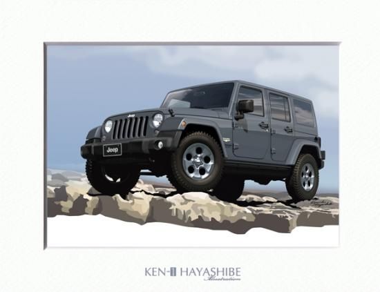 Jeep Wrangler Unlimited イラスト Jeep Wrangler Unlimited イラスト