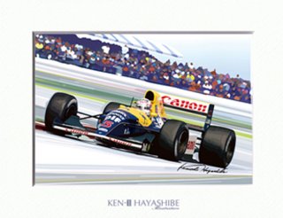 Nigel Mansell 1992 Williams FW14B