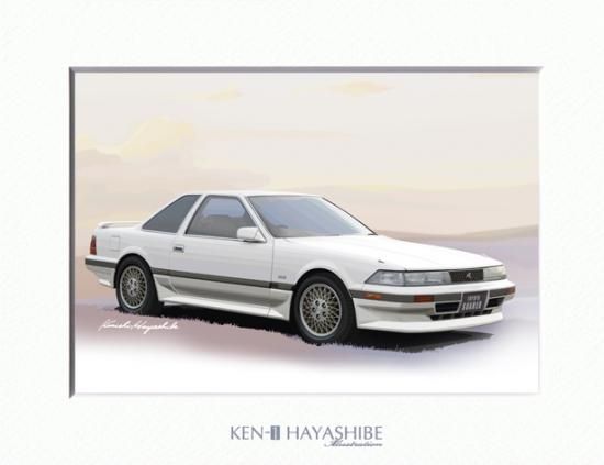 トヨタ ソアラ Z20 イラスト トヨタ ソアラ Z20 イラスト