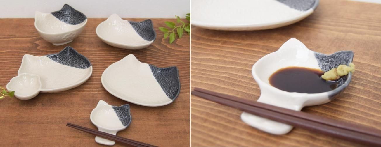 Washin 皿 スカイブルー 27cm たこから草4枚セット Washin 皿 スカイブルー 27cm たこから草4枚セット