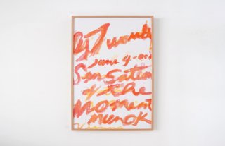 Cy Twombly  " Sensations of the Moment "