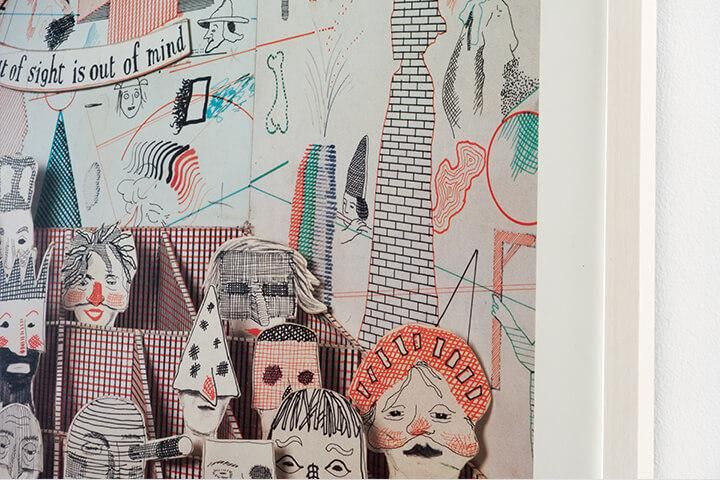 DAVID HOCKNEY ホックニー ロス五輪 ポスター オリンピック ❤買得
