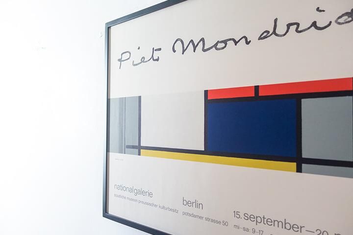Piet Mondrian” Nationalgalerie Berlin 1968 Designed by Max Bill
