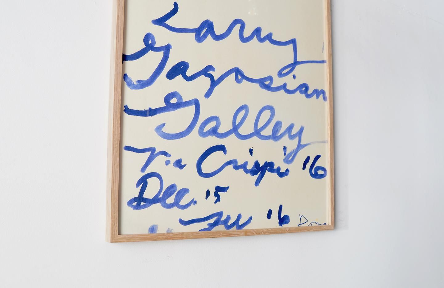 Cy Twombly / “ Three Notes from Salalah ” - サイ