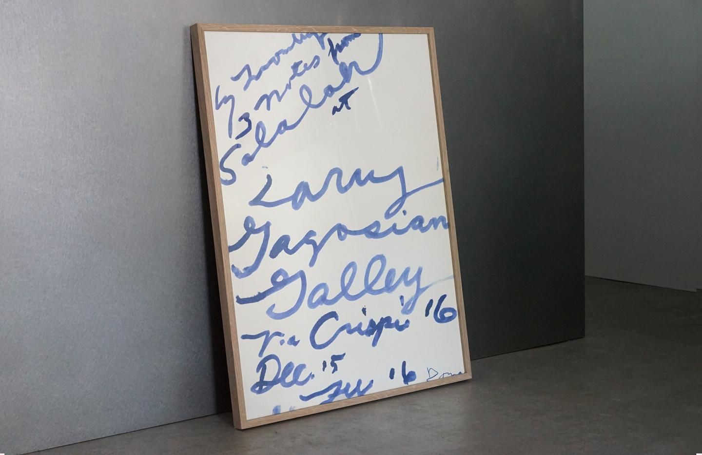 Cy Twombly / “ Three Notes from Salalah ” - サイ