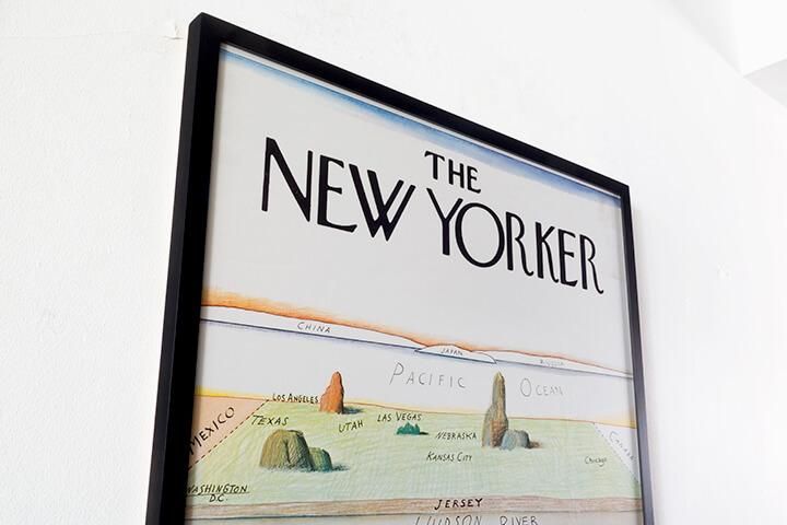 Saul Steinberg / View of the World from 9th Avenue