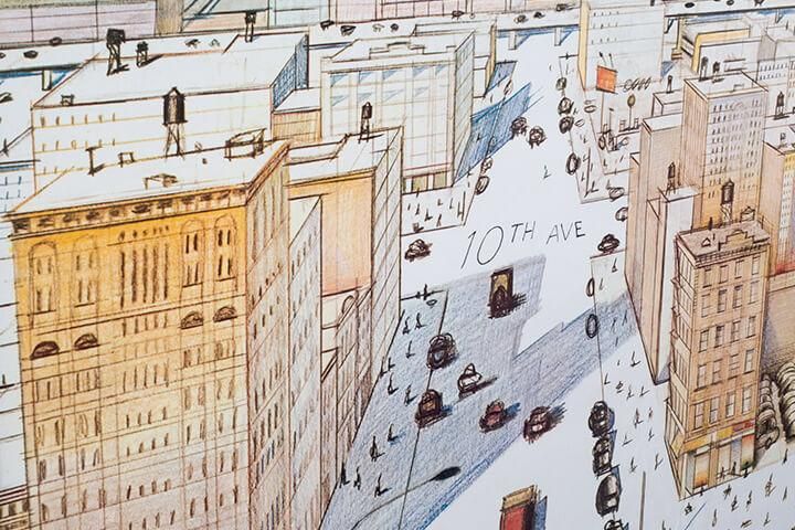 Saul Steinberg / View of the World from 9th Avenue