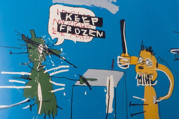 BASQUIAT バスキア Chiostro del Bramante ポスター BASQUIAT バスキア Chiostro del Bramante ポスター - メルカリ