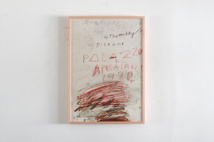 Cy Twombly 1980 Artemisia ヴィンテージ ポスター