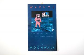 Andy Warhol /�MOONWALK�1989  Commeration to the First Lu -NASA- Original Vintage Poster 