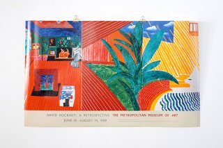 David Hockney / “A RETROSPECTIVE” THE MTROPOLITAN MUSEUM 1988 