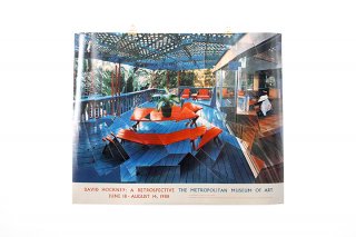 David Hockney / “A RETROSPECTIVE” THE MTROPOLITAN MUSEUM 1988  
