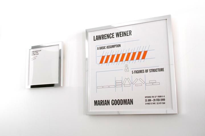 Lawrence Weiner / Goodman Gallery - 1999 - - ポスター専門店