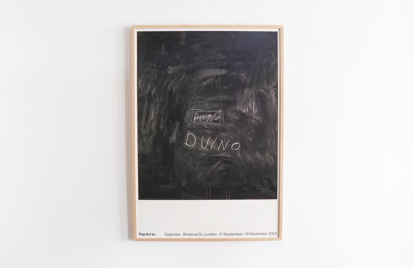 Cy Twombly “Duino” - サイ・トゥオンブリー ポスター - 輸入ポスター