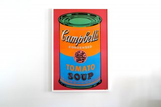 Andy Warhol / Soup Can Tomato Colored Label 1968 -  Small - 
