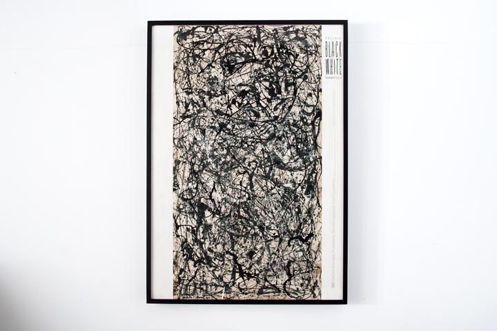 Jackson Pollock - Black & White Number 26 A - ポスター専門店 Jackson Pollock - Black & White Number 26 A - ポスター専門店