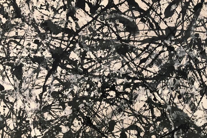 Jackson Pollock - Black & White Number 26 A - ポスター専門店 Jackson Pollock - Black & White Number 26 A - ポスター専門店