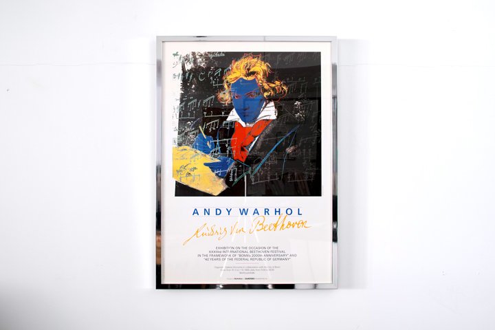 Andy Warhol / Ludwig van Beethoven【Hold】 - ポスター専門店