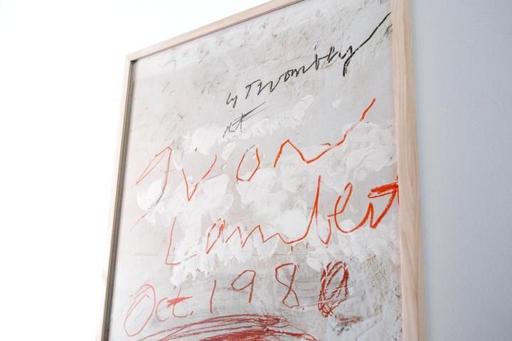 Cy Twombly / Yvon Lambert 1980 - サイ・トゥオンブリー ポスター