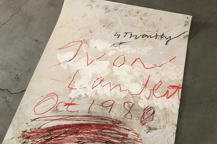 Cy Twombly / Yvon Lambert 1980 - サイ・トゥオンブリー ポスター