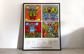 Keith Haring "Keith and Andy and Andy Mouse"