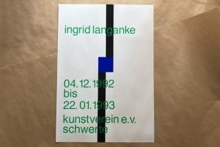 Ingrid Langanke / Kunstverein Schwerte 1992