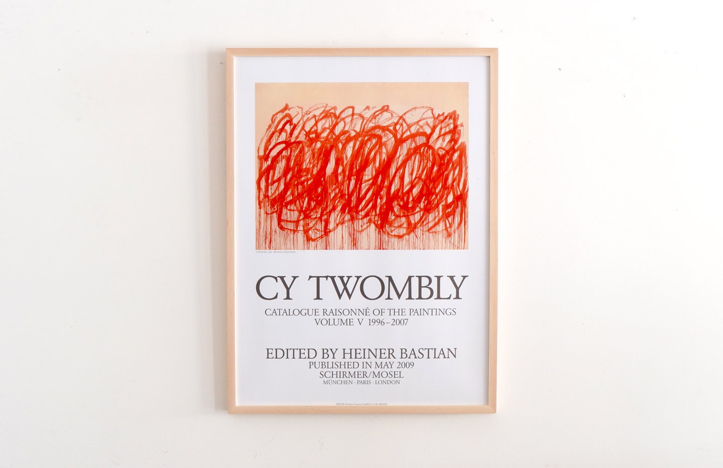 Cy Twombly サイトゥオンブリー アートポスター-