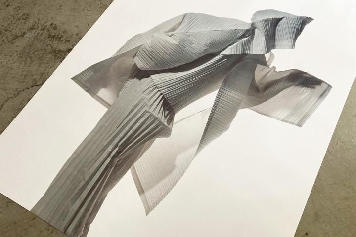 希少 額装品 イッセイミヤケ 三宅一生 ビンテージポスター 1998 古書古本 Totodo: 田中一光ポスター ISSEY MIYAKE