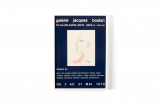 Jean Cocteau / Galerie Jacques Boulan 1979