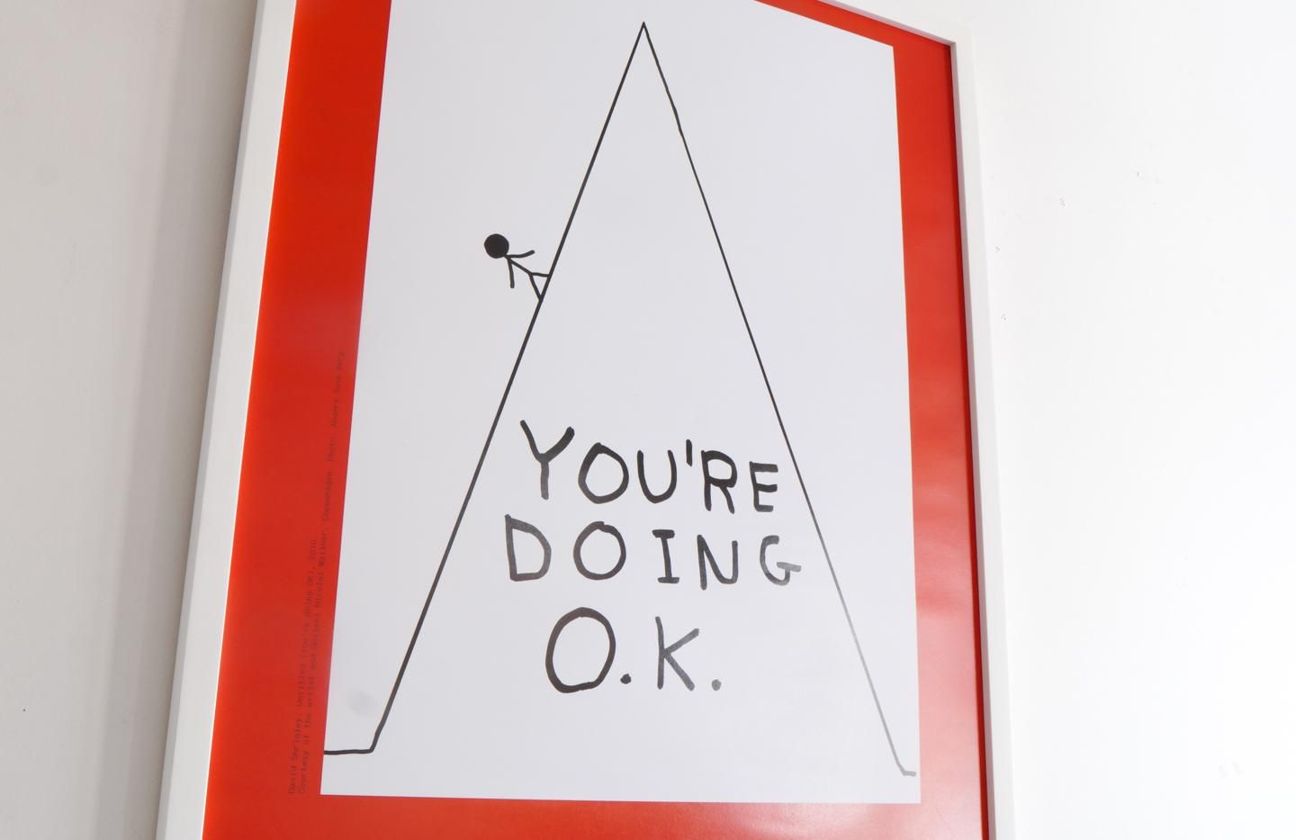 David Shrigley / You're doing O.K.
