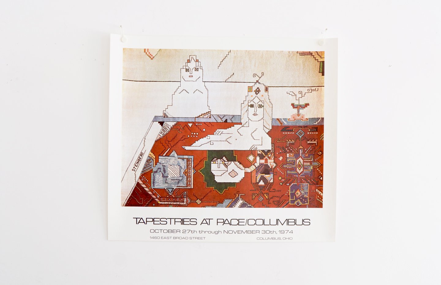 Saul Steinberg - Tapestries at Pace/Columbus 1974 - アート
