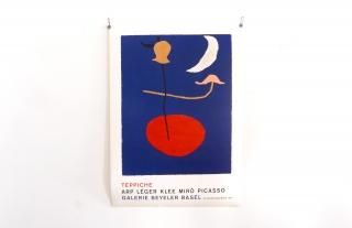 Joan Mir / Poster for the exhibition "TEPPICHE"