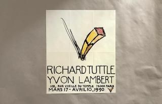 Richard Tuttle / Galerie Lambert Paris 1990