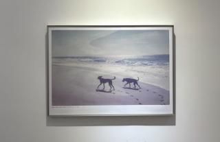 額装ポスター レナード・リックハード エキシビジョンポスター 額装】レナード・リックハード ノルウェー エキシビジョン