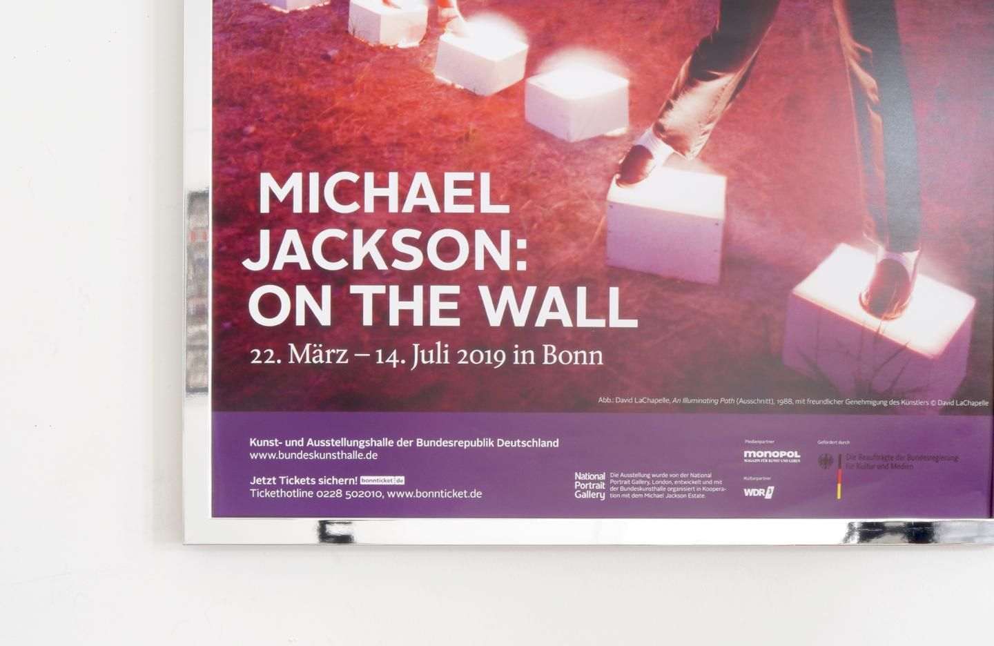 MICHAEL JACKSON Exhibition Poster - ミュージック ポスター