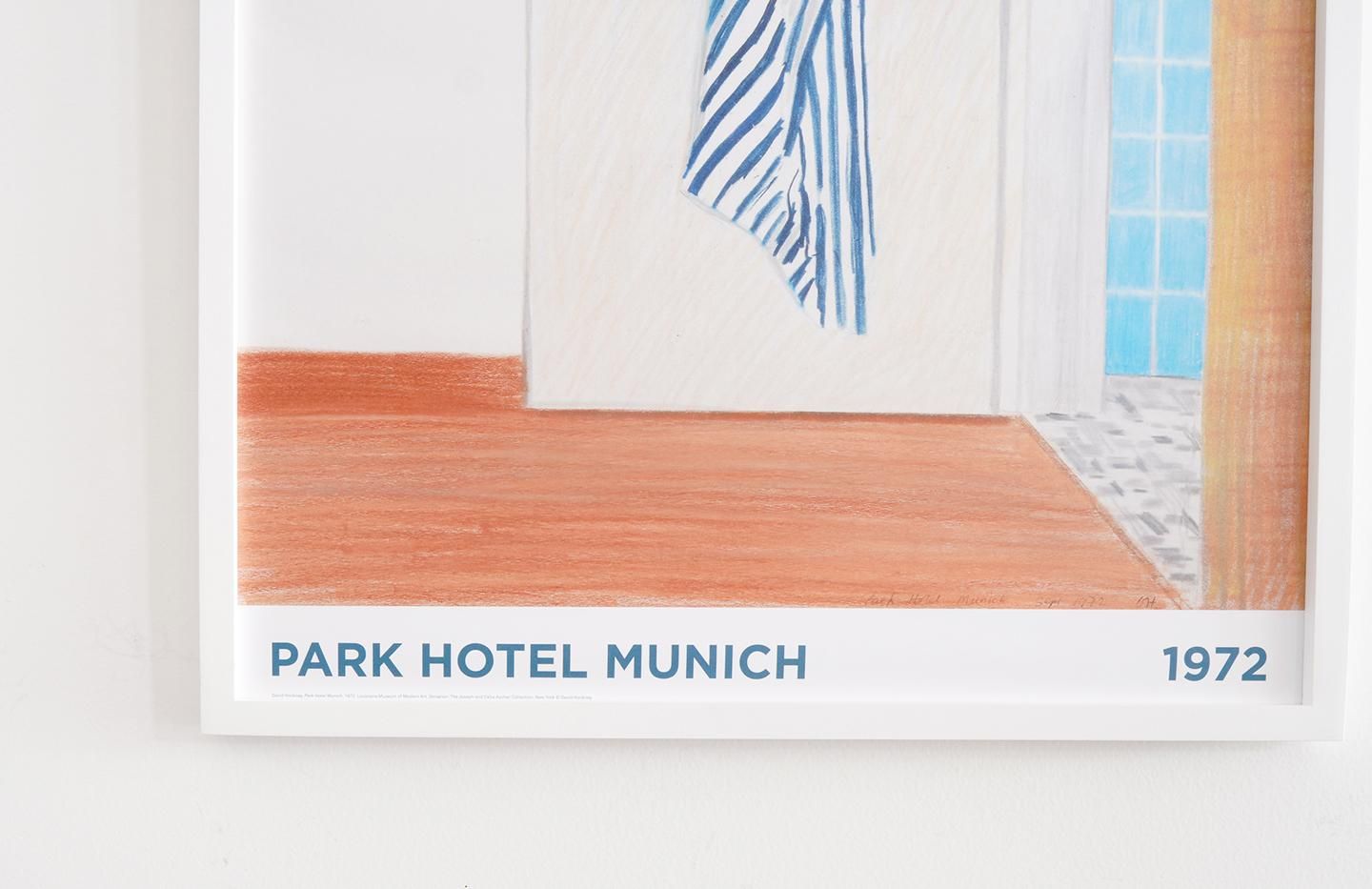 David Hockney / PARK HOTEL MUNICH - アート ポスター - 輸入