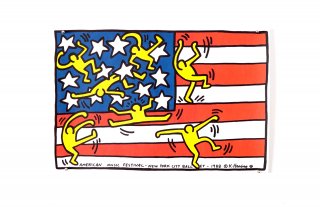 Keith Haring / American Music Festival 1988