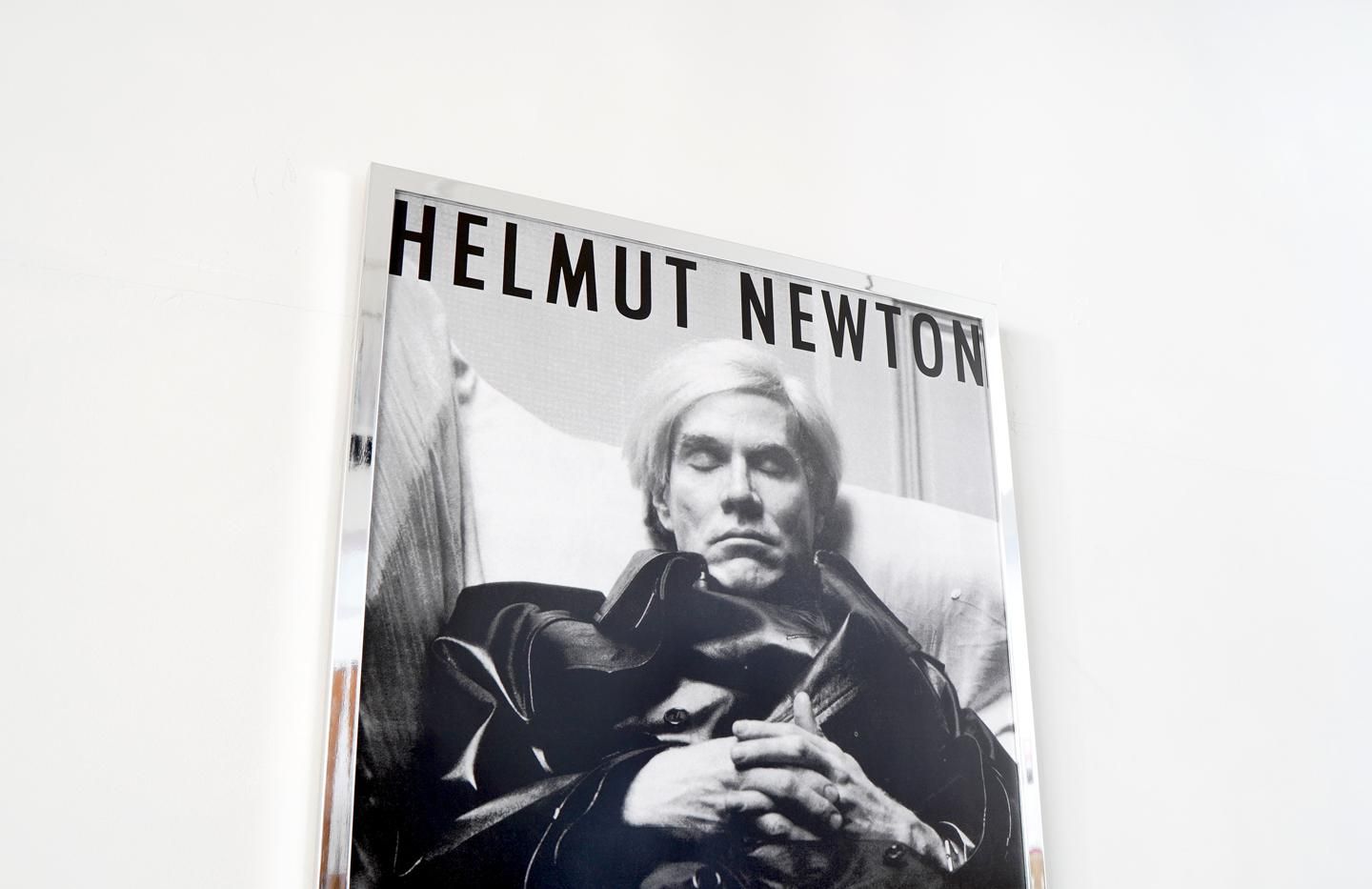 Helmut Newton / ANDY WARHOL PARIS 1974 - フォト ポスター