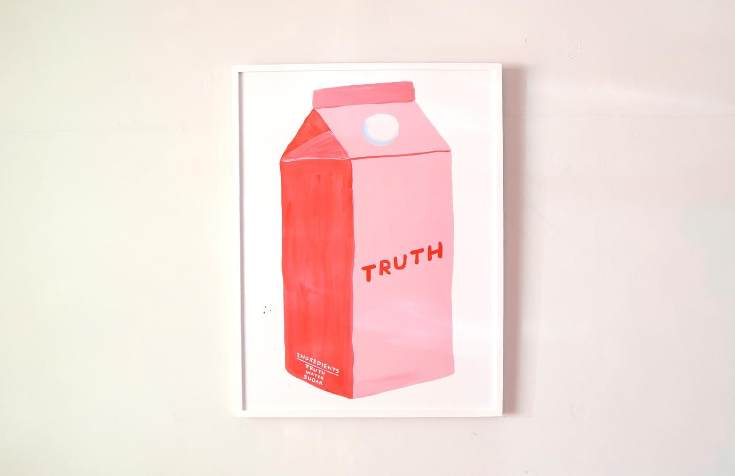David Shrigley / TRUTH - イラスト ポスター - 輸入ポスター