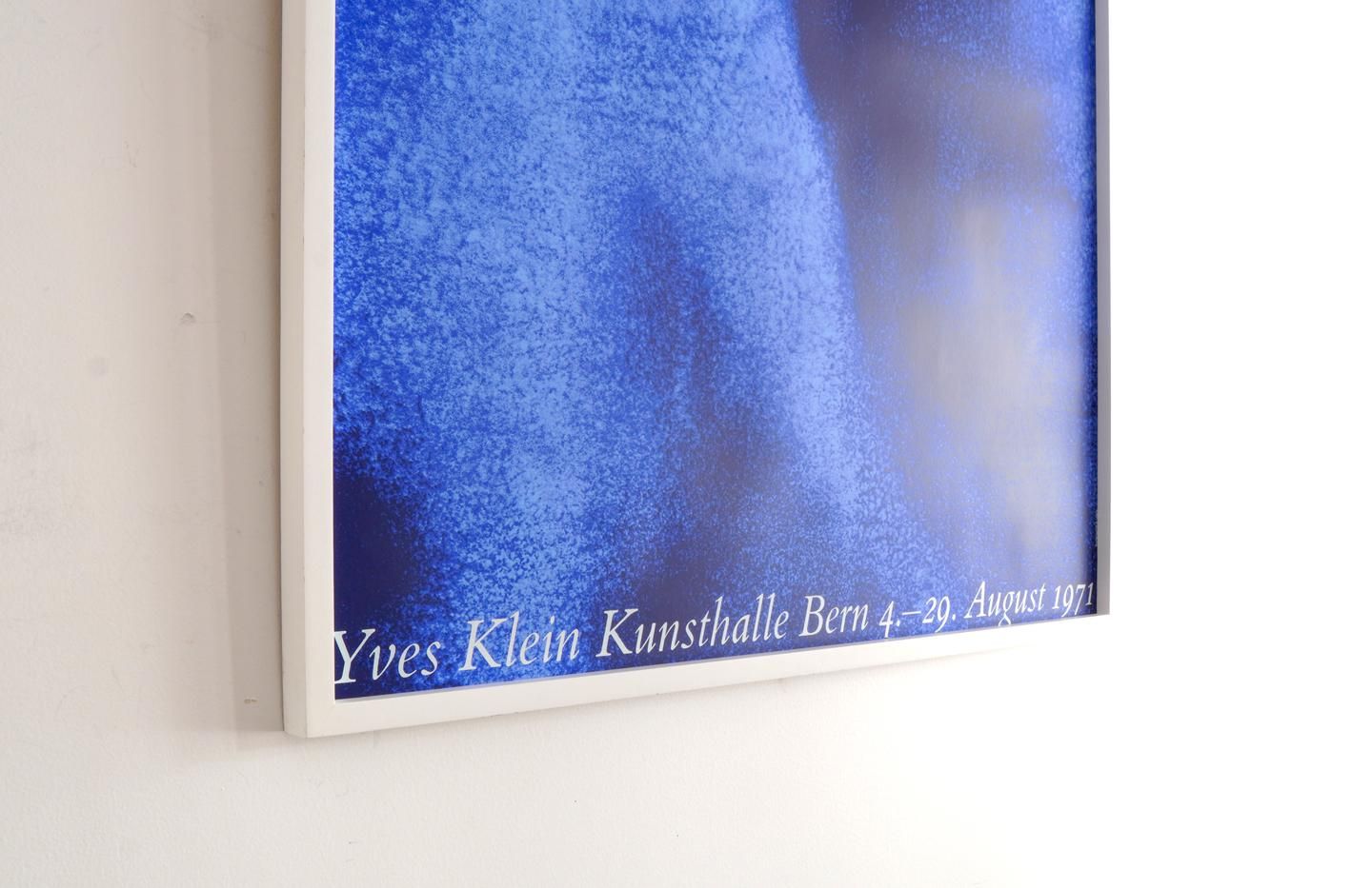 Yves Klein / Kunsthalle Bern 1971 - アート ポスター - 輸入 Yves Klein / Kunsthalle Bern 1971 - アート ポスター - 輸入