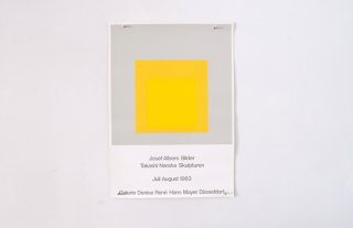 Josef Albers / Galerie Denise René Hans Mayer 1983