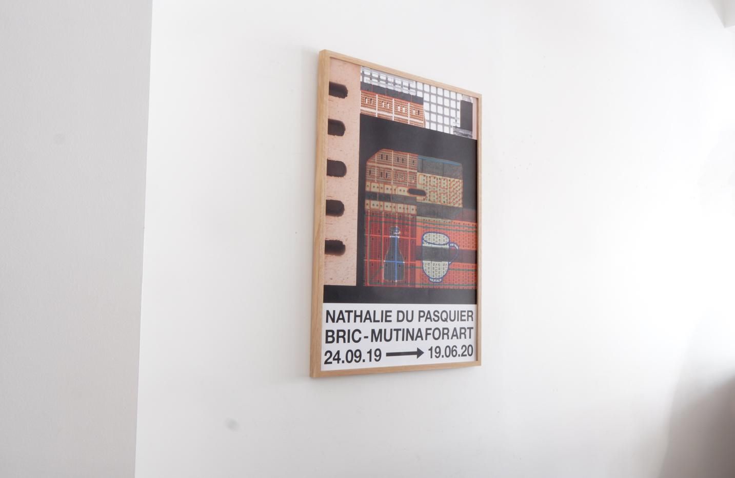 Nathalie Du Pasquier / Exhibiton Poster for Mutina