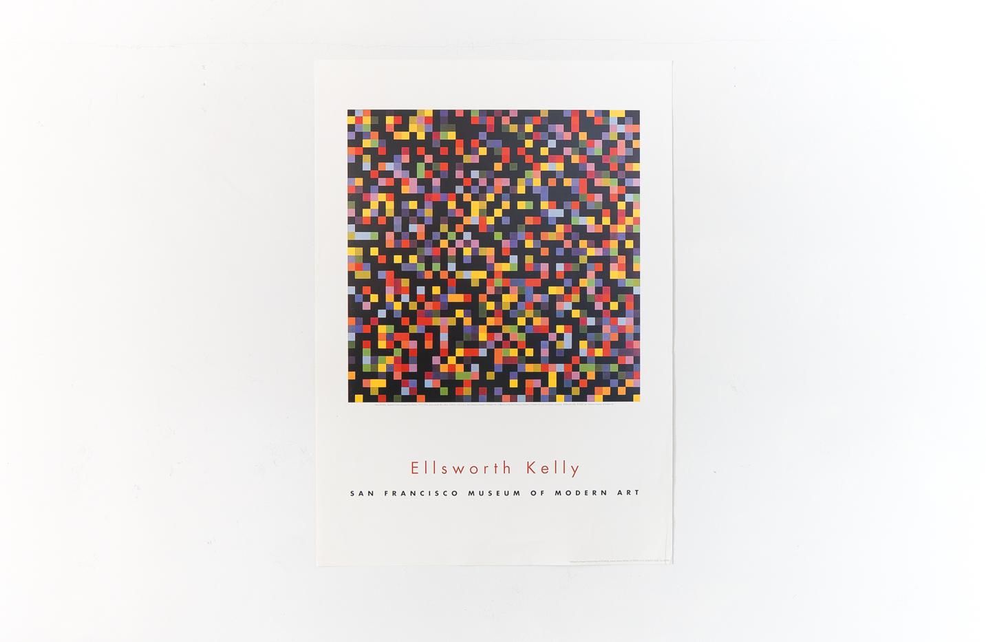 アートポスター エルズワース・ケリー ミュージアムポスター EllsWorth Kelly / SAN FRANCISCO MUSEUM OF MODERN ART
